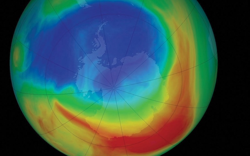 WMO ghi nhận lỗ thủng lớn nhất tầng ozone ở Nam cực